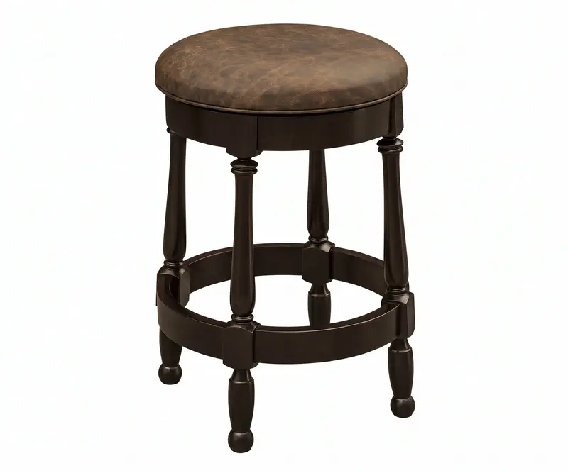 Cosgrove 360-Degree Swivel Barstool With Contoured Seat 1