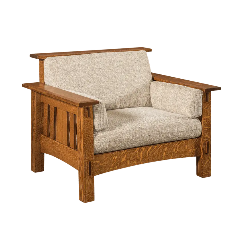 Craftsman Slat Accent Chair 1