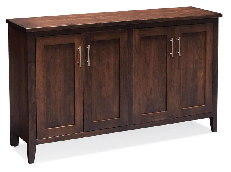 Crawford Credenza On Elegant Turned Legs