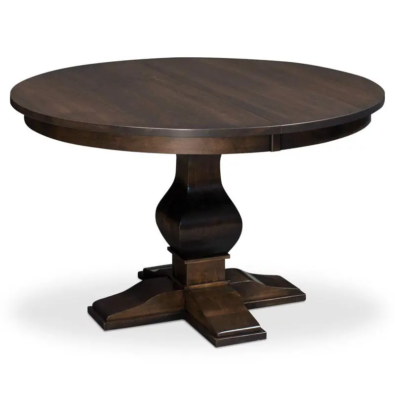 Crawford Elegant Single-Pedestal Dining Table 1
