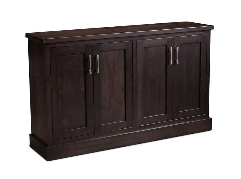 Crawford Minimalist Credenza Without Legs