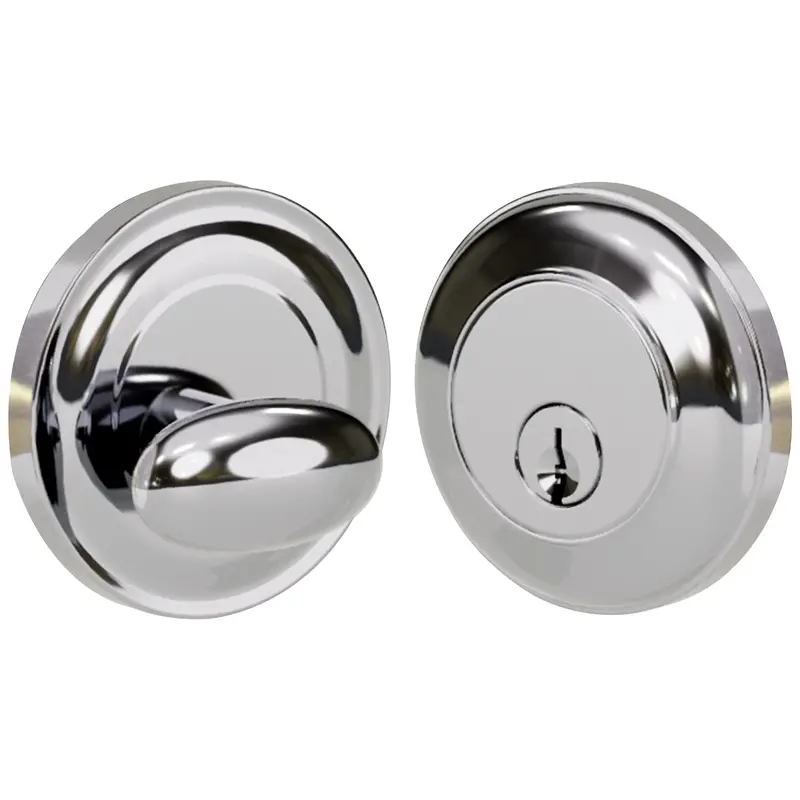 D1 Beveled Edge Round Deadbolt 1