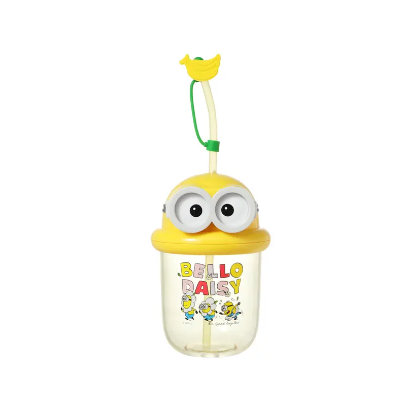 Daisy Minions Insulated Water Bottle – 590 Ml With Built-In Straw 1