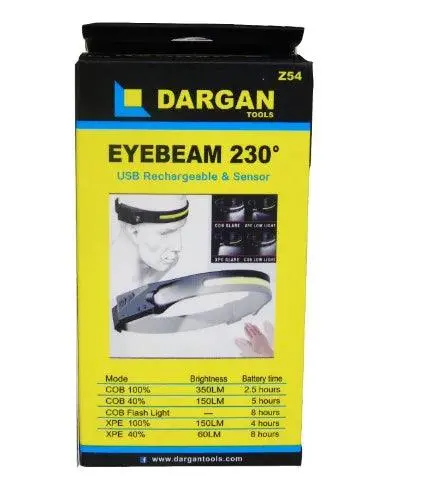 Dargan Eyebeam Z54 Rechargeable Led Headlamp 1