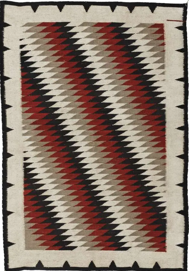 Dazzler Area Rug – Hand-Knotted Southwest Wool Design 1