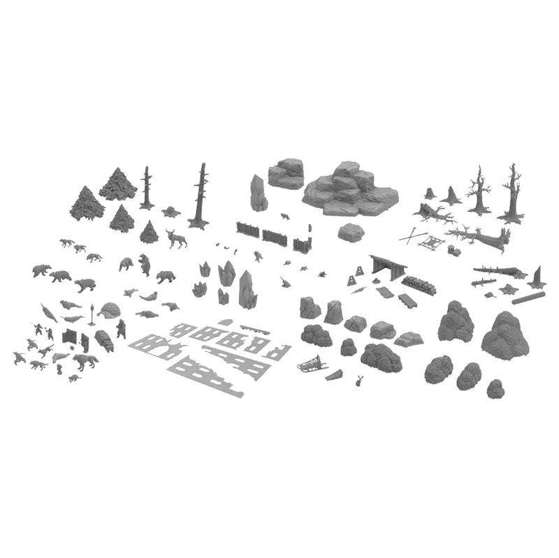Digital Terrain Pack: Ice Wilds Biome 1