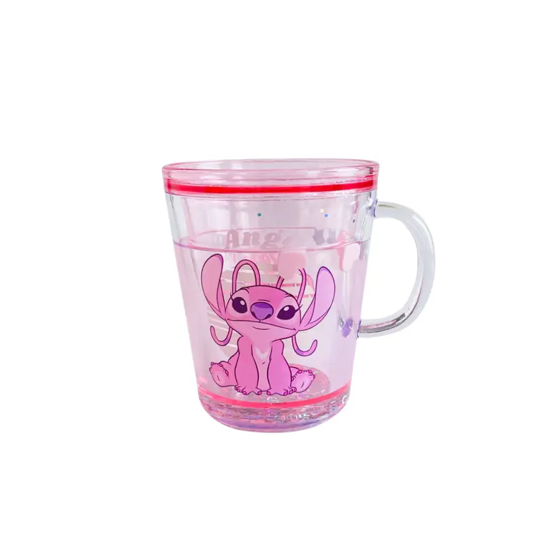 Disney Lilo & Stitch Plastic Tumbler – 260Ml Angel Character Cup 1