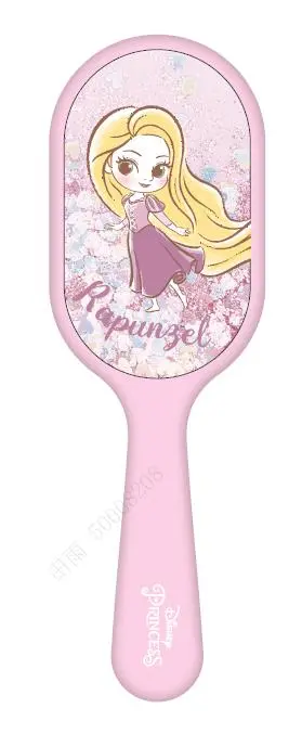 Disney Princess Oval Paddle Brush – Rapunzel Edition For Gentle Detangling 1