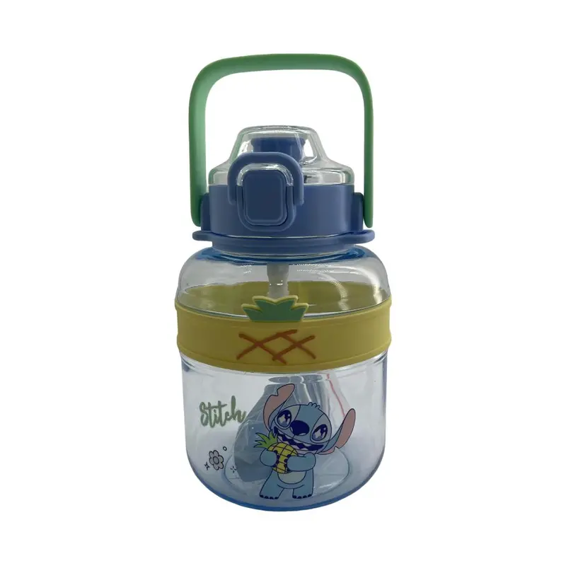 Disney Stitch Pineapple-Themed Tritan Water Bottle – 1000 Ml 1