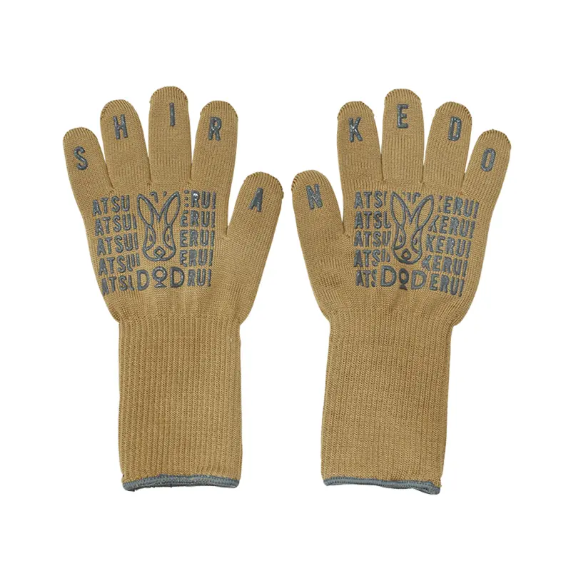 Dod Atsui-No-Ikeru Shirankedo Camp Gloves – Heat-Resistant Fire Handling Gloves 1