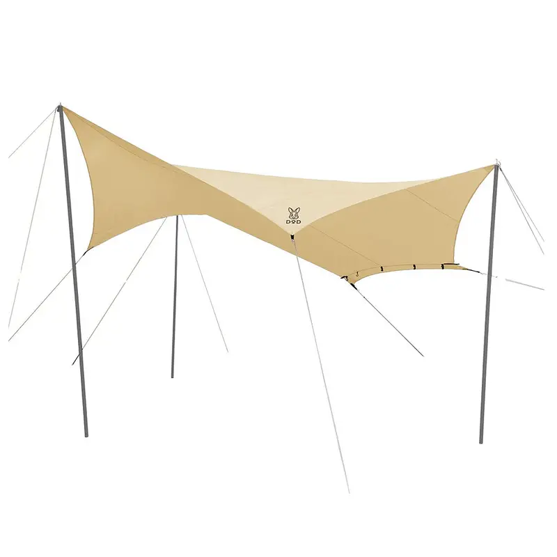 Dod Beetle Tarp – Lightweight Tan Shelter Cover 1