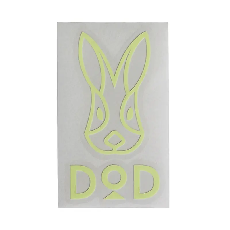 Dod Glow-In-The-Dark Logo Sticker – Medium Size 1