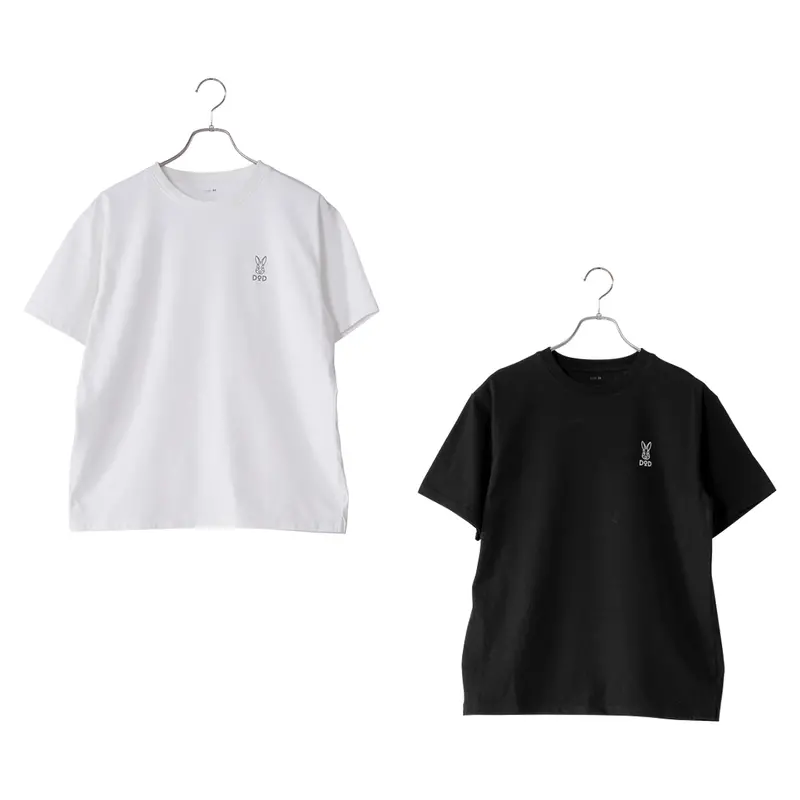 Dod Mecha Chic Dual-Pack Graphic T-Shirts (Black & White) 1