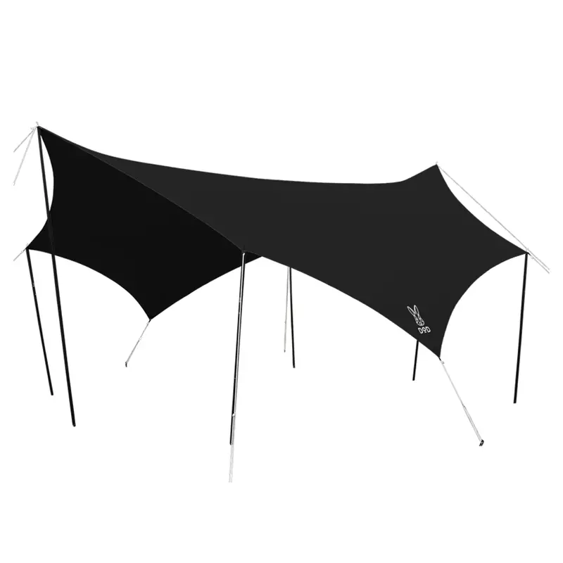 Dod Okura Weatherproof Camping Tarp – Black 1