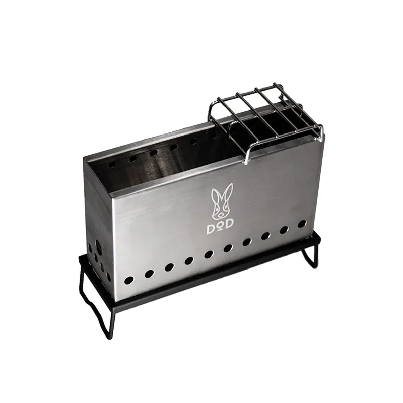 Dod Petit-Moe Fire – Compact Silver Portable Fire Pit 1