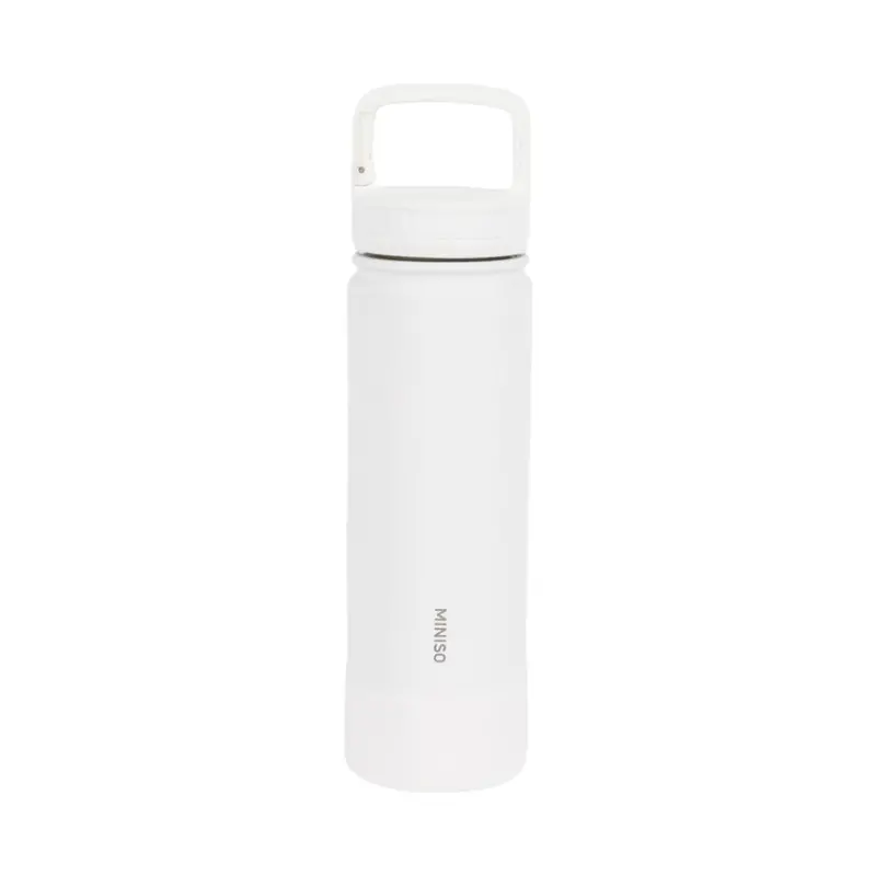 Dopamine White Insulated Bottle – 700Ml Stainless Steel With Handle 1