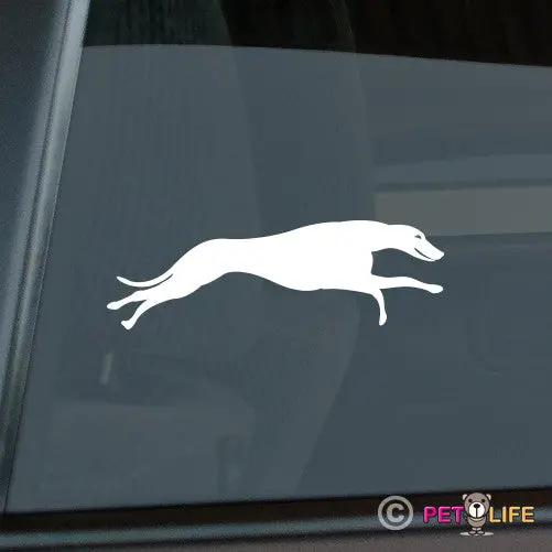 Dynamic Greyhound Running Decal - Sporty Vinyl Sticker 1