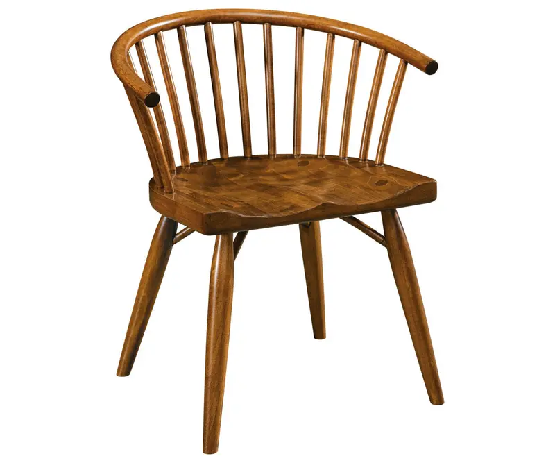 Espin Contemporary Arm Chair With Sculpted Back 1