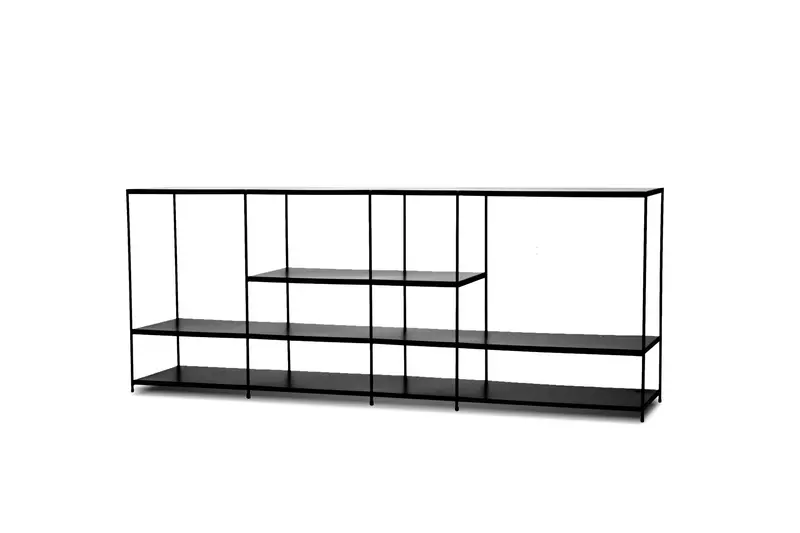 Etta Spacious Black Buffet Sideboard 1