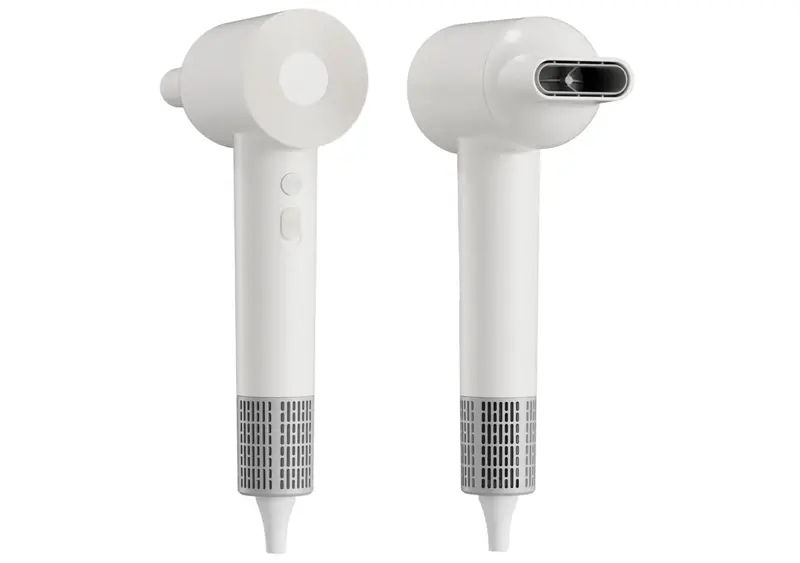 Eu-Compliant High-Performance Hair Dryer – Classic White Model Se01 1