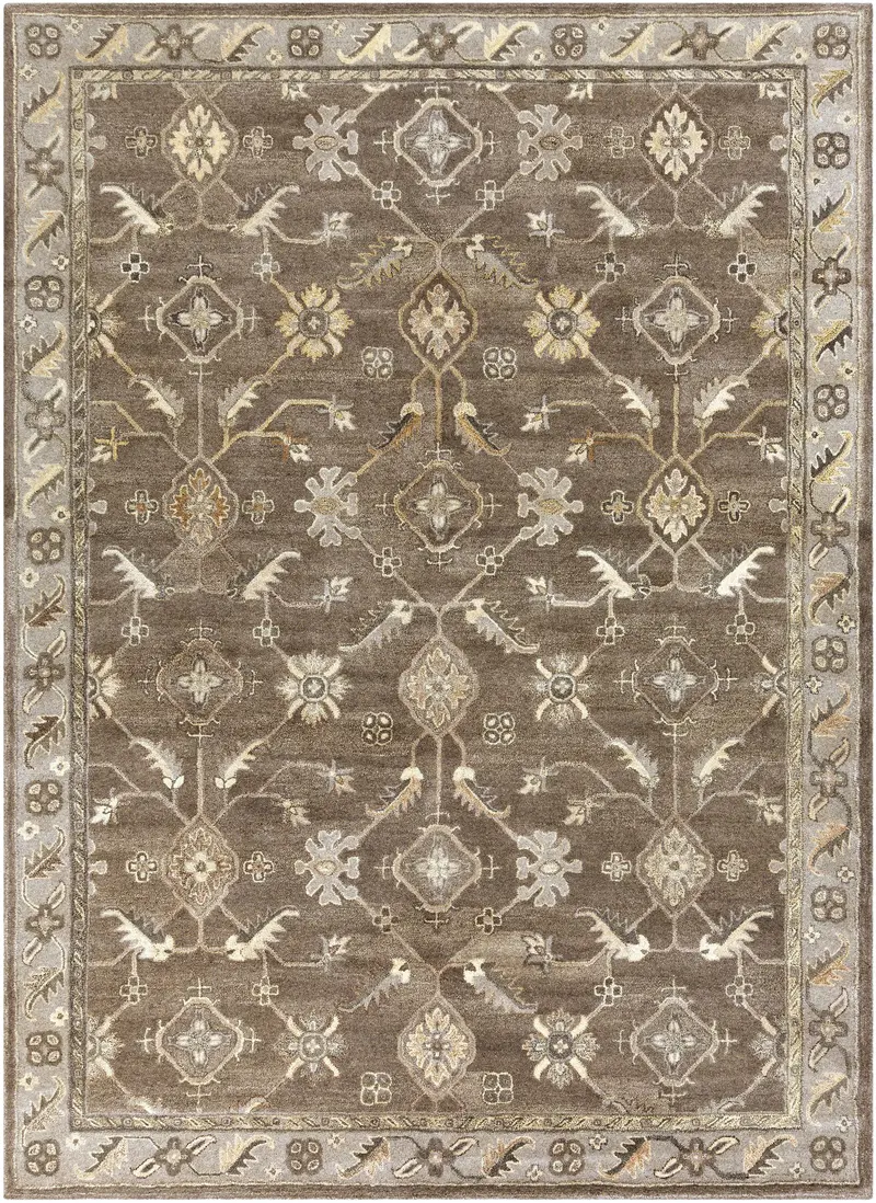 Euphrates Mocha Tufted Living Room Rug