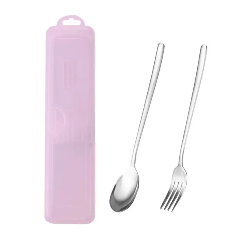 European-Inspired Portable Flatware Set – Purple 1