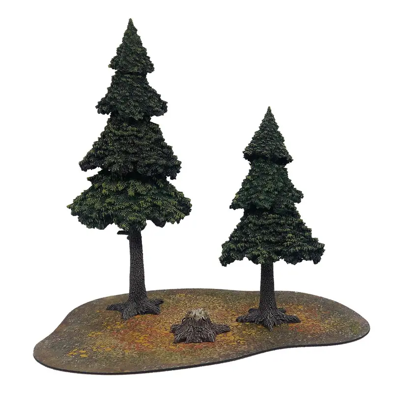 Evergreen Pine Woodland Scene 1