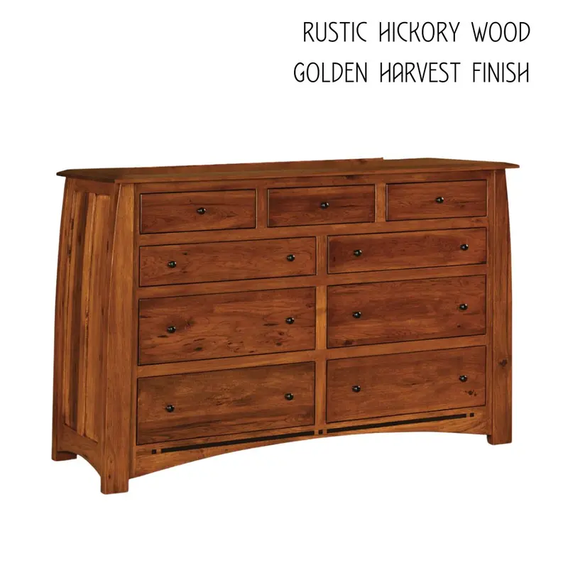Express-Shipping Artisan Inlay Nine-Drawer Dresser 1