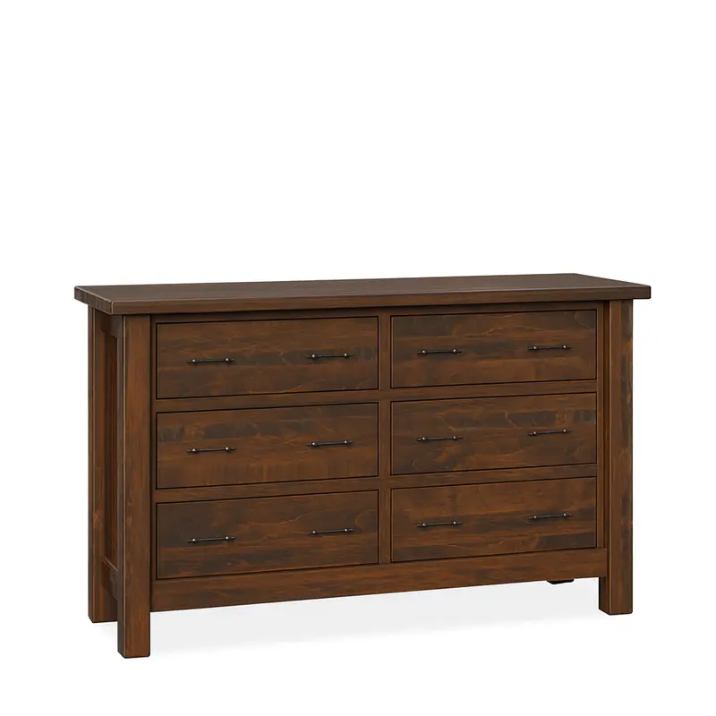 Express-Shipping Mountain Rustic 6-Drawer Dresser 1