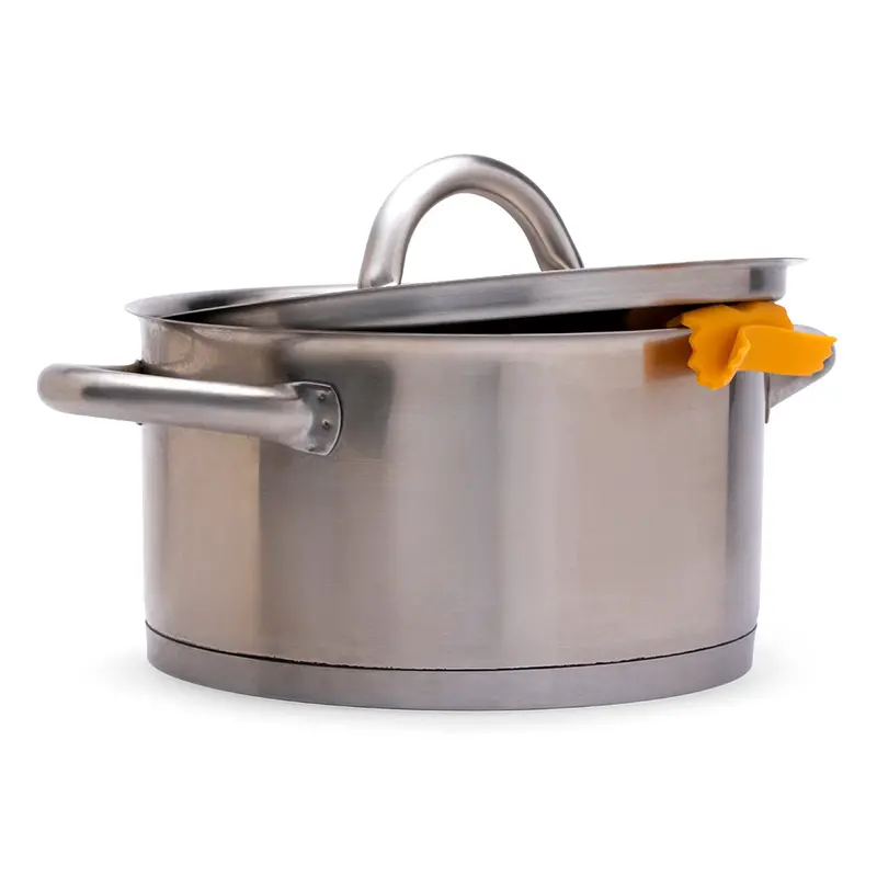Farfalle-Shaped Steam Vent Lid & Heat-Safe Trivet 1