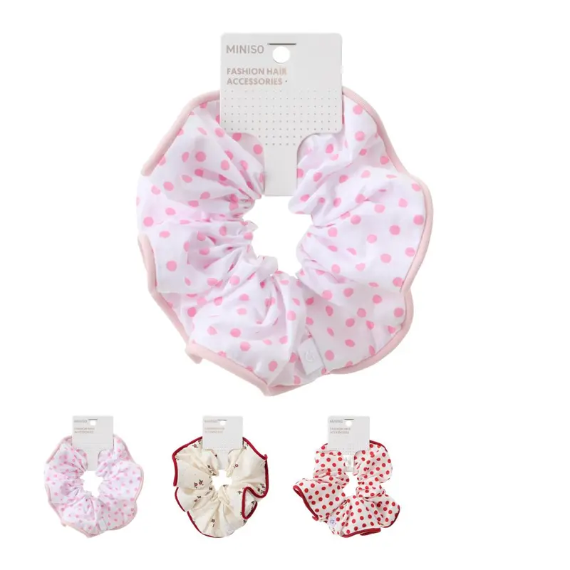 Fashion-Forward Hair Scrunchie – Stretchy Fabric Hair Accessory 1