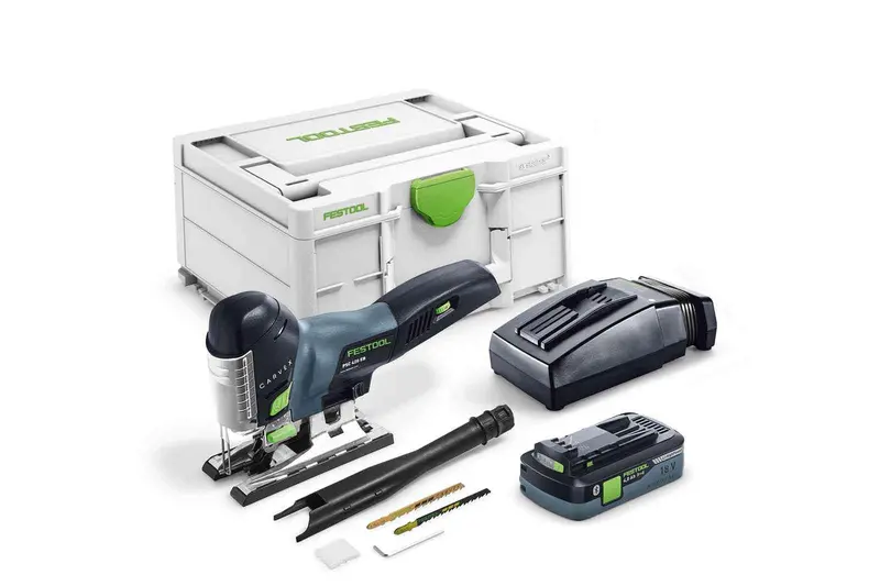 Festool Carvex Psc 420 Hpc 4.0 Ebi-Plus Cordless Pendulum Jigsaw – Brushless Motor 1