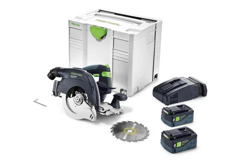 Festool Hkc 55 Li Ebi-Plus Sc Circular Saw — Cordless 55Mm Depth-Capable Blade 1
