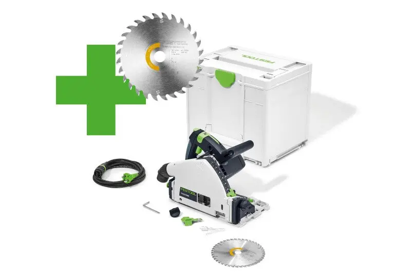 Festool Ts 55 F-Plus Plunge-Cut Saw – 110V Master Edition (Includes Free Blade) 1