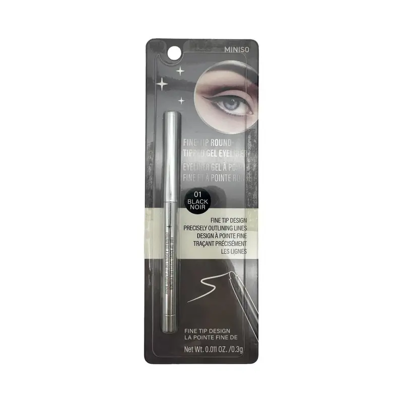 Fine-Tip Round Gel Eyeliner In Deep Black 1