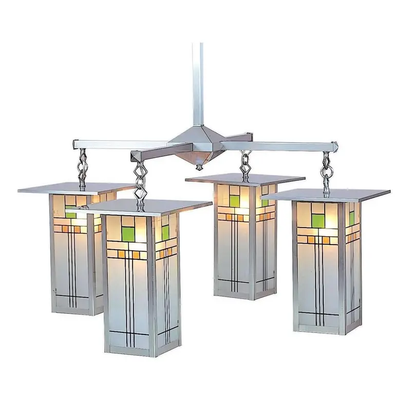Franklin 4-Light Long-Body Chandelier 1