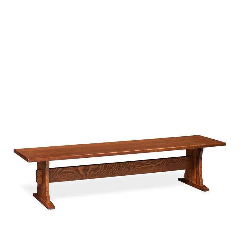 Franklin Solid Wood Dining Trestle Bench 1