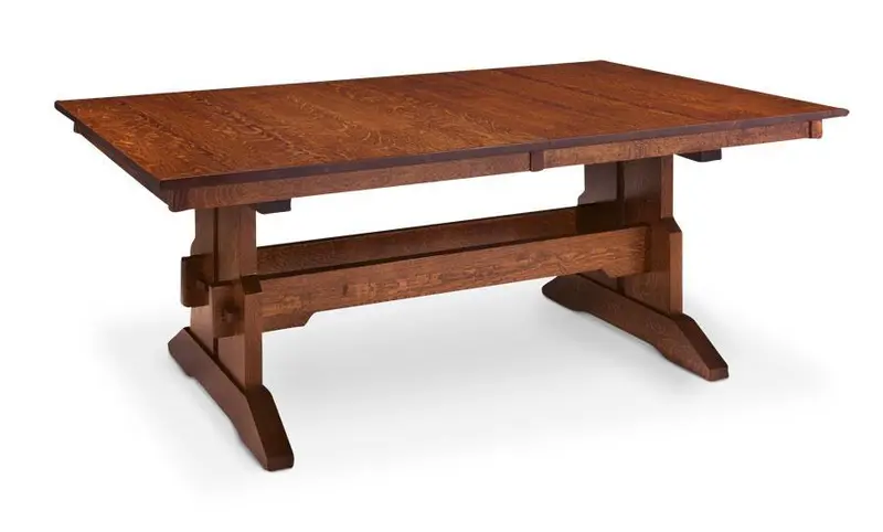 Franklin Traditional Trestle Dining Table 2