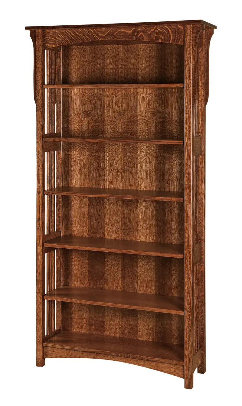 Freestanding Mission Bookcase – Landmark Collection 1