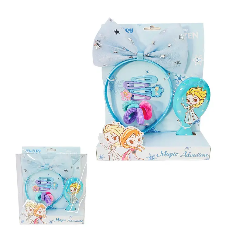 Frozen Hair Comb Set – 12-Piece Disney Themed Styling Kit 1