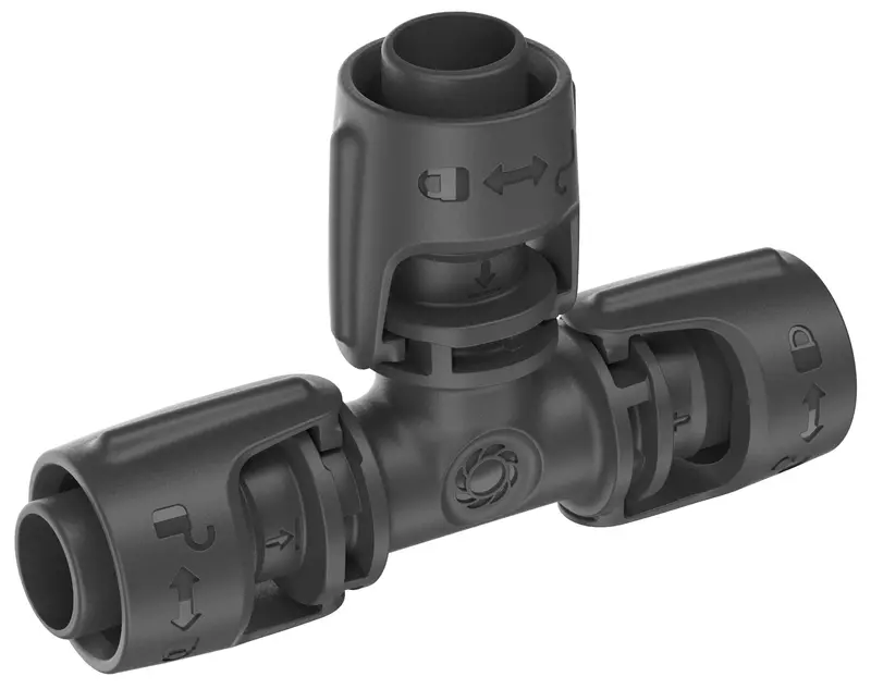 Gardena 13 Mm (1/2") Micro-Drip T-Junction – 2-Unit Pack 1