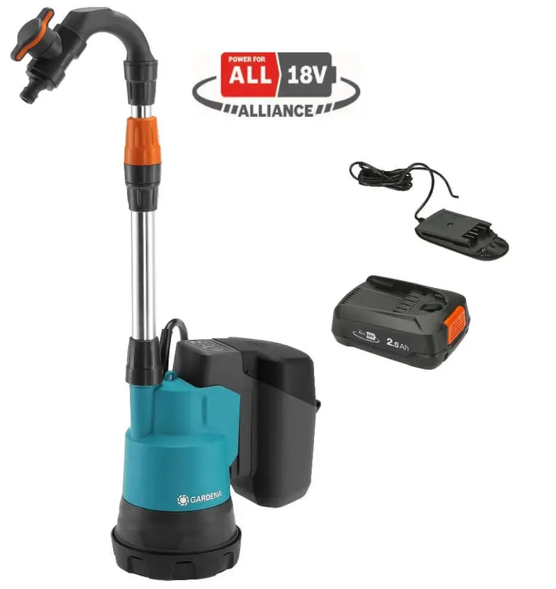 Gardena 18V P4A Rainwater Tank Pump 2000/2 1