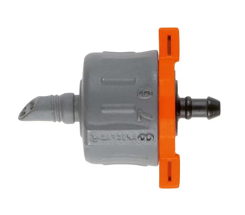 Gardena Adjustable Pressure-Equalizing Endline Drippers – Pack Of 5 Precision Emitters 1