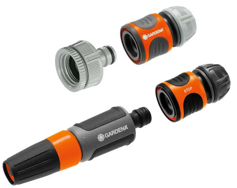 Gardena Basic Hose Connector Set For Easy Garden Watering 1