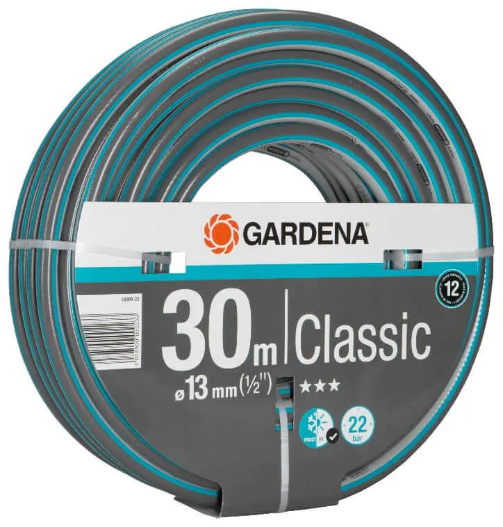 Gardena Classic 13Mm (1/2") Heavy-Duty Garden Hose – 30-Meter Length 1
