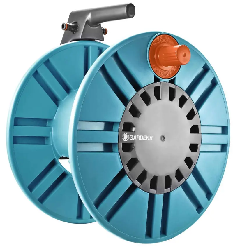 Gardena Classic Wall-Mounted Hose Reel 60 With Integrated Hose Guide 1