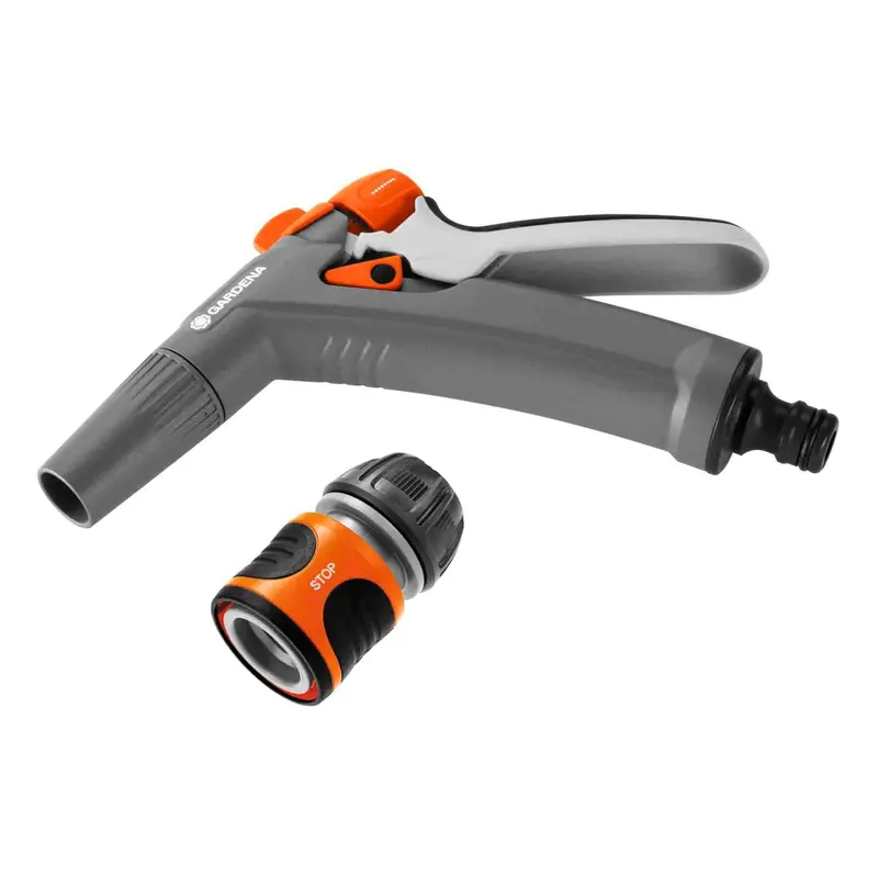 Gardena Cleaning Gun With Integrated Water Shut-Off Valve 1