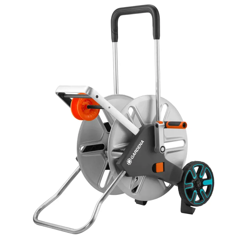 Gardena Cleverroll Large Easy Metal Hose Trolley 1