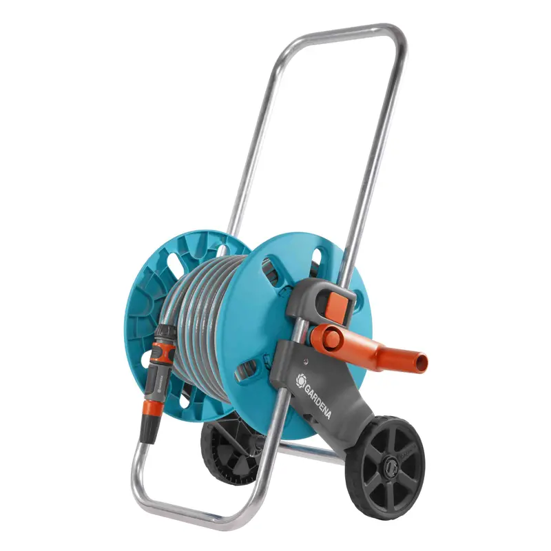 Gardena Cleverroll S Hose Trolley With 25-Meter Classic Hose Kit 1