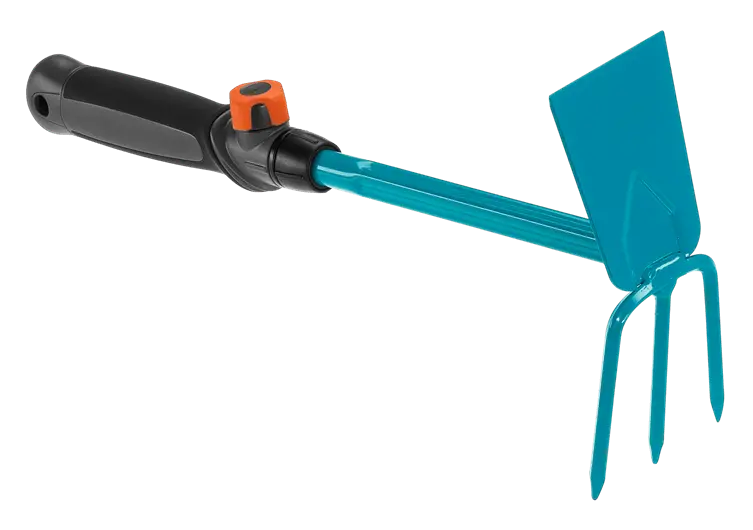 Gardena Combisystem Straight-Blade 3-Tooth Hand Hoe 1